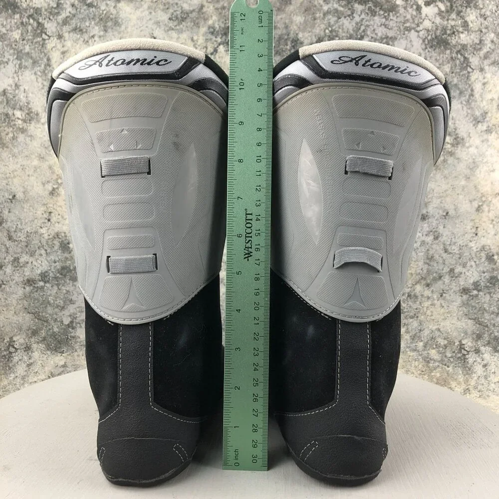 Atomic Women's Size 24 (US 6.5) Black Grey Extended Toebox Winter Ski Boots